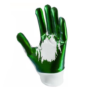 Full Finger Secure Closure American Football Gloves Breathable <b>Sticky</b> Grip Performance Training American Football Gloves - Product Image 1