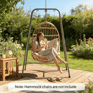 Soporte para Silla Hamaca con Solo Estructura de Silla para Tu Espacio Exterior Relajante - Product Image 6