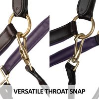 Harnais de polo en cuir d'Argentine, robuste et réglable, en cuir et nylon, durable et adapté à toutes les saisons, équipement équestre, designs personnalisés