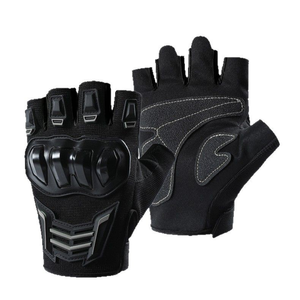 ถุงมือขี่จักรยานยนต์หนังคุณภาพสูงแบบเต็มนิ้ว หน้าจอสัมผัสได้ ระบายอากาศ ทนทานต่อการสึกหรอ กันลื่น กันตก - Product Image 1