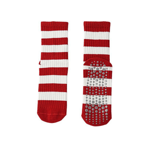 Wholesale Red White Non-Slip Yoga <b>Socks</b> Ankle Length Anti-Slip <b>Grip</b> Sole For Indoor Sports Adults Summer Standard Thickness - Product Image 5