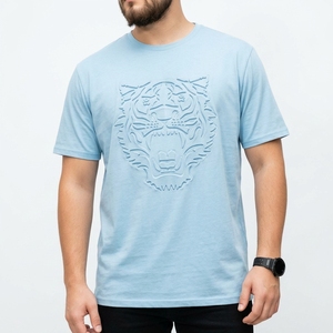 T-shirts unisexes à logo graphique imprimé en 3D, en coton gaufré de haute qualité, coupe oversize, col rond, style décontracté – Grande Vente - Product Image 4