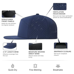 <b>Men</b> and Women Snapback Baseball <b>Cap</b> Trucker Hat Adjustable Cotton Outdoor Sports Casual Streetwear Custom OEM Wholesale - Product Image 4