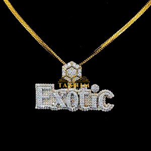 Pendentif rond plaqué or rose de luxe avec design infini en émail bleu, micro-incrustation de cristaux de strass, unisexe, à porter au quotidien - Product Image 2