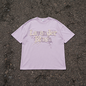 Camiseta Bordada Personalizada para Mujer, Corte Holgado, Cuello Redondo, Manga Corta, 100% Algodón, Estilo Casual de Verano, Ligera - Product Image 6