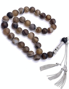 Tasbih Islámico de Cuerno de Alta Calidad a Precio Económico, Duradero, Elegante, con Tacto Real, Hecho a Mano para Hombres y Mujeres, para Meditación y Dhikr - Product Image 3
