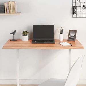 Plateau de table en bois de chêne massif brun clair durable, 39,4 x 19,7 x 0,8 po, pour salle à manger - Product Image 1