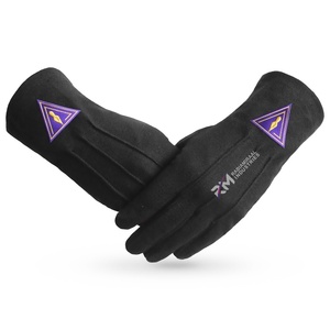 RMI Black <b>Gloves</b> Best Quality Masonic Etiquette <b>Moisturizing</b> Soft Skin Customized Logo Sheet Mask All Skin Type - Product Image 1