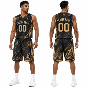 Basketball Uniform <b>Elite</b> Championship Custom Personalized Team Jersey Shorts Set Wholesale Manufacturer Supplier Factory OEM Kit - Product Image 4