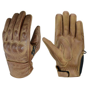 Nouveauté : Gants de moto en cuir personnalisés pour hommes, hiver, extérieur, qualité supérieure, doigts complets, respirants, pour la conduite - Product Image 3