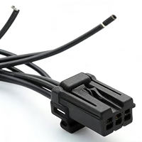 Connecteur automobile en cuivre à 3 broches, 3 voies, non étanche IP67, adaptateur 12V 5A, fiche de faisceau de câbles pour éclairage intérieur et capteur de stationnement