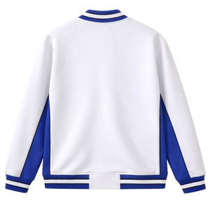 Chaqueta de Calentamiento de Forro Polar Blanco Phi Beta Sigma, Ropa de Fraternidad Griega con Ajuste Atlético, Comodidad y Estilo Deportivo - Product Image 5