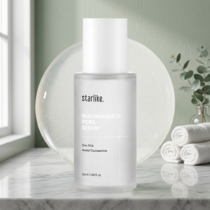STARLIKE Sérum pour les pores à la niacinamide 21% 50ml |   Sérum minimisant les pores pour les imperfections cutanées, sérum hydratant aux propriétés apaisantes - Product Image 2