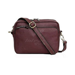 Bolso Bandolera de Hombro Personalizado para Hombre, de Cuero Genuino, con Cierre de Cremallera, Diseño Duradero y Moderno - Product Image 6