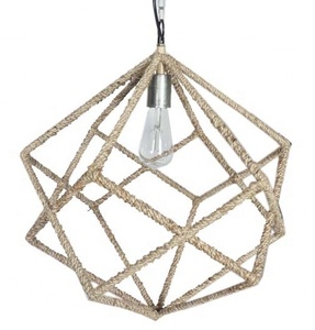 โคมไฟระย้าตาข่ายเหล็กห้อยหลอดไฟแขวนจากโกดังสินค้าใหม่ตกแต่งบาร์ร้านอาหารในบ้านในร่มที่ทันสมัย - Product Image 1