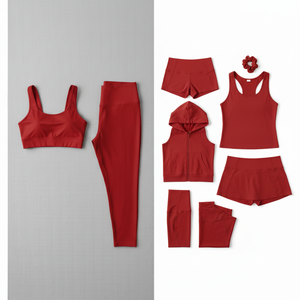 Ropa deportiva OEM para mujer, sujetadores deportivos sexys, conjunto de yoga y fitness para mujer, leggings y sujetador a juego. - Product Image 6