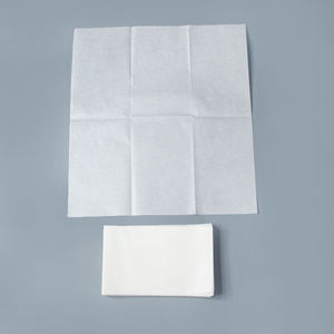 Papier biodégradable, écologique, recyclable, personnalisé, pré-plié en six volets, en pâte de bois, enduit de silicone, quadricolore - Product Image 1