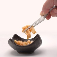 Mini pinces PY-T105 CHOBIT, fabriquées au Japon, en acier inoxydable 18-8, pinces coniques de 105 mm, légères, pour le camping en plein air, la maison, la cuisine, le café