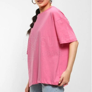 Camisetas Casuales de Talla Grande para Mujer, de Verano, que Absorben la Humedad, de Secado Rápido, Transpirables, 100% Algodón - Product Image 2