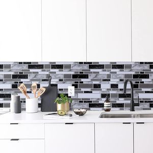 Carta da Parati Adesiva per Cucina 45cm x 300cm, Facile da Installare, Carta Adesiva Effetto Piastrelle per Cucina - Product Image 6