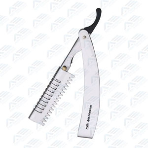 Wholesale Price Unique Design Folding Razor for Professional Grooming Stainless Steel <b>Blade</b> Straight <b>Barber</b> Razors - Product Image 2