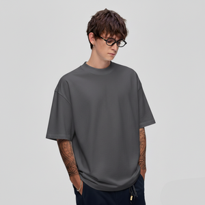 Camiseta para Hombre de Alta Calidad Premium, 100% Algodón Peinado, Tejido de 240g, Logotipo Frontal Sólido, Transpirable, Ecológica, Formal y Moderna - Product Image 5