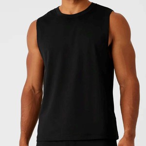 Camiseta sin mangas para gimnasio para hombre al por mayor, transpirable y que absorbe la humedad, para entrenamiento 2026 - Product Image 2