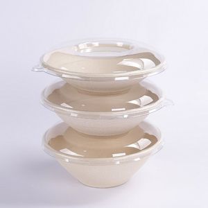 Premium Quality Bagasse <b>Disposable</b> Bowl Heavy Duty Compostable <b>Tableware</b> For Restaurant Catering Food Packaging - Product Image 6