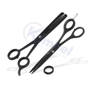 Juego de tijeras de peluquería de acero inoxidable japonés de súper calidad con punta afilada para cortes en capas y degradados - Product Image 4