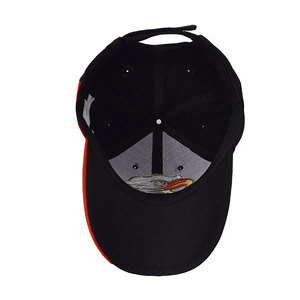 Gorra de Béisbol Bordada con Diseño de Águila y Llamas Rojas, Estilo Urbano Unisex, Gorra de 6 Paneles, Ropa Casual para Adultos - Product Image 2