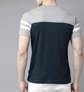 Wholesale High Quality 100% Cotton Eco-Friendly Breathable Blank Casual Men's O Neck T-Shirts Custom Logo Design Loose Fit - Product Image 6