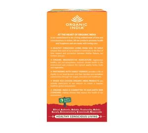 Organic India Tulsi Detox Kahwa 25 IB – Thé détoxifiant au Tulsi pour le soulagement des maux de tête, l'amélioration de la digestion et la détoxification – 25 sachets de thé - Product Image 6