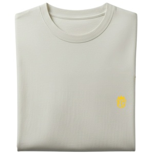 T-shirt Homme Oversize à Manches Courtes en Coton Neutre Col Rond Décontracté Streetwear d'Été Coupe Ample Vente en Gros Fournisseur OEM - Product Image 4