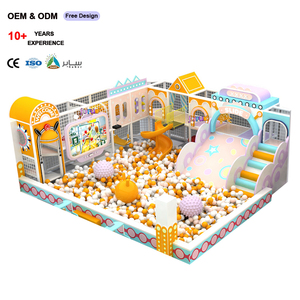 Meilleur prix <span class=keywords><strong>Mini</strong></span> aire <span class=keywords><strong>de</strong></span> jeux souple Petite aire <span class=keywords><strong>de</strong></span> jeux souple <span class=keywords><strong>avec</strong></span> toboggan et piscine à balles pour centres commerciaux, restaurants ou écoles - Product Image 1