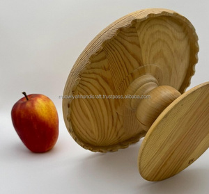 Soporte de pastel de madera de calidad superior para el hogar para la Mesa de la boda Decoración de pastel de fiesta decorativa Ágata por Muawiyah Handicraft - Product Image 2