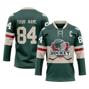 Camiseta de Hockey Sublimada Personalizada de Venta Caliente - Product Image 1