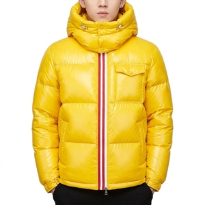Blouson matelassé épais pour homme, manteau d'hiver personnalisé, streetwear oversize, fournisseur de vêtements en gros - Product Image 2