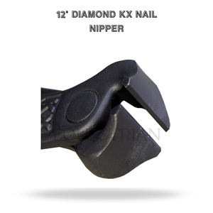 Pince à ongles diamantée KX de 12 pouces, outil de fermeur pour le soin et la coupe des sabots de cheval - Product Image 2