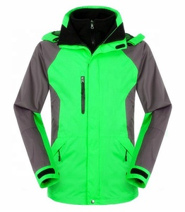 Veste d'hiver coupe-vent imperméable respirante en softshell à col montant, écologique, à séchage rapide, pour homme - Product Image 4