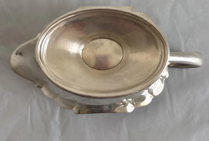 Recipientes para salsa de plata de ley vintage con bandeja, recipientes para salsa de acero inoxidable para el hogar y la cocina, de la India - Product Image 3