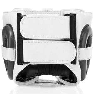 Casque de boxe en cuir PU de haute qualité, protection de tête MMA, fermeture à double anneau, équipement de sécurité sportif imperméable pour l'entraînement et le sparring - Product Image 3