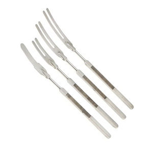 Retracteur orbital malléable de grande taille avec lame à pointes de 2 mm x 4 mm x 42 mm, longueur 162 mm, pour retrait de couvercle - Product Image 6