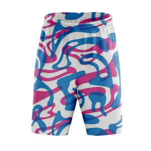Shorts de sport personnalisés pour hommes, séchage rapide, respirants, avec logo sur mesure, poches à cordon, pour la gym et le basketball, vente en gros - Product Image 6