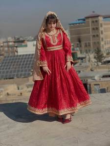 Professional Manufacturers Afghani <b>Dress</b> Women Traditional Kuchi Party Wear Afghan Style Hand Embroidery Casual <b>Dresses</b> For Sale - Product Image 4
