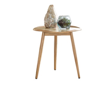 Idellar โต๊ะไม้แท้พร้อมชั้นเก็บของหวายแบบปรับได้สำหรับเฟอร์นิเจอร์ห้องนั่งเล่นที่บ้าน - Product Image 6