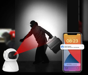 Includes intercom function HD Smart Security <b>Camera</b> 1080P 8MP WiFi <b>Night</b> <b>Vision</b> Cloud Storage Support Wide Angle 360 Degree - Product Image 4