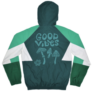 Chaqueta Bomber Reversible Verde Vintage para Hombre, Ecológica, Impermeable, Estilo Urbano, con Capucha, Bordado de Corazón para Mamá y Papá - Product Image 4