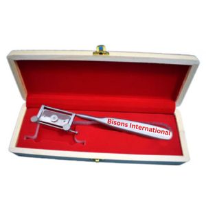 BISONS Cuchillo Dermatomo de Plata de Alta Calidad para Injertos de Piel, Manual, Certificado CE, Instrumento Quirúrgico Certificado ISO13485 - Product Image 2