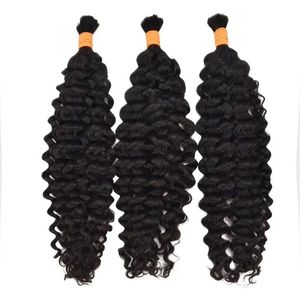 ผมมนุษย์แท้แบบหลวมผมต่อเป็นลอนแบบนุ่มสีดำสไตล์1 - Product Image 3