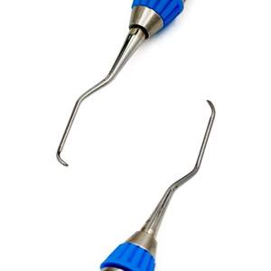 Cureta de Acero Inoxidable al por Mayor con Mango Ergonómico Antideslizante para Eliminación de Sarro, Limpieza Profunda y Cuidado Dental Preventivo - Product Image 1